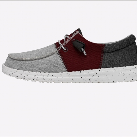 Hey Dude Wendy Tri Varsity  Crimson Casual Shoe - Picture 7 of 7